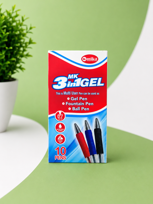 Mika Gel Pen 3 in 1